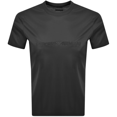 Product Image for Emporio Armani Logo T Shirt Black