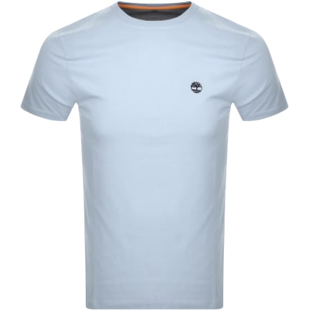 Product Image for Timberland Dun River Logo T Shirt Blue