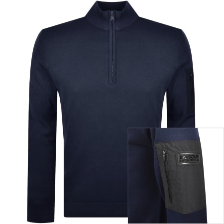 Product Image for Barbour International Blades Knit Jumper Navy