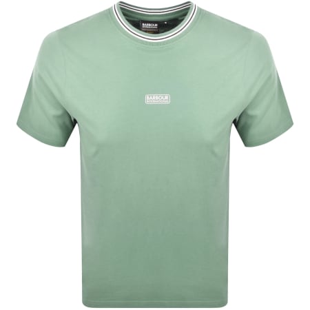 Product Image for Barbour International Central Logo T Shirt Green
