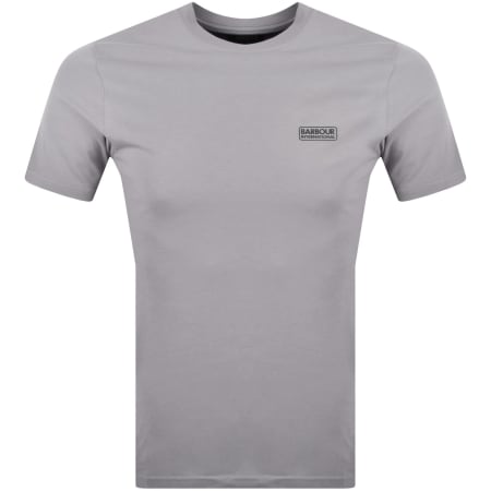 Product Image for Barbour International Small Logo T Shirt Grey