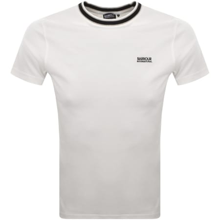 Product Image for Barbour International Luca Tipping T Shirt White