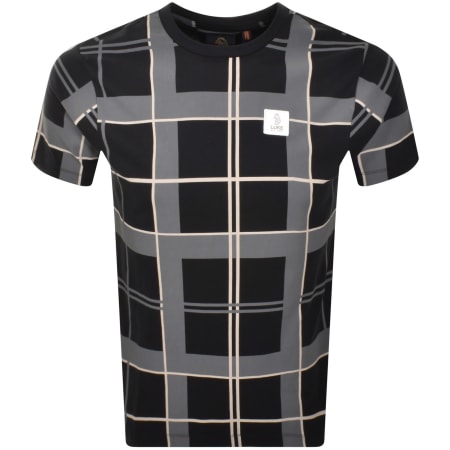 Product Image for Luke 1977 Birdoswald Check T Shirt Black