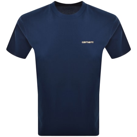 Product Image for Carhartt WIP Script T Shirt Navy
