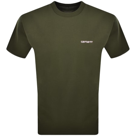 Product Image for Carhartt WIP Script T Shirt Green