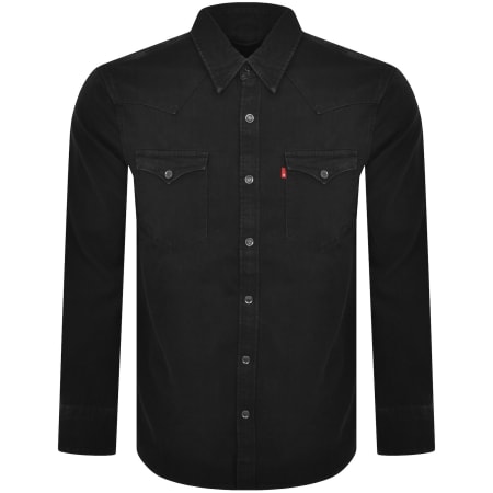 Product Image for Levis Barstow Western Denim Shirt Black