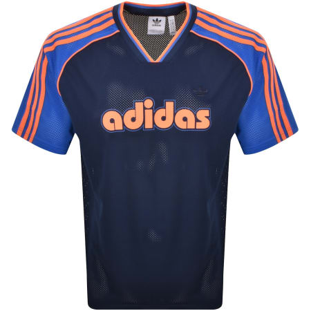 Product Image for adidas Originals Jersey T Shirt Navy