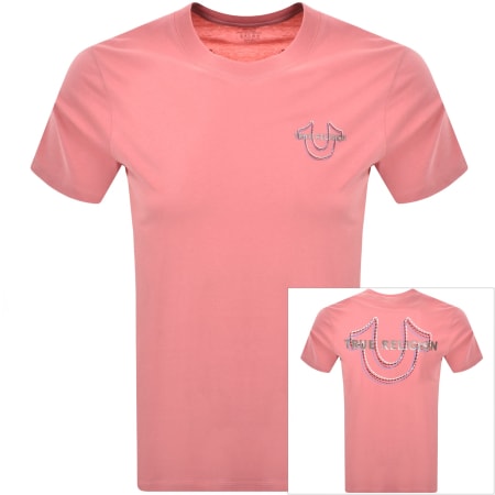 Product Image for True Religion Multi Horseshoe T Shirt Pink