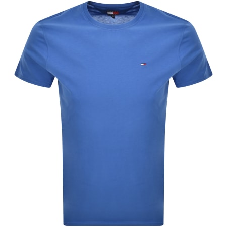Product Image for Tommy Jeans Slim Jersey T Shirt Blue