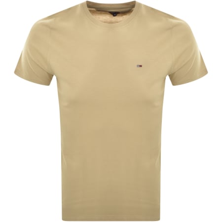 Product Image for Tommy Jeans Slim Jersey T Shirt Beige