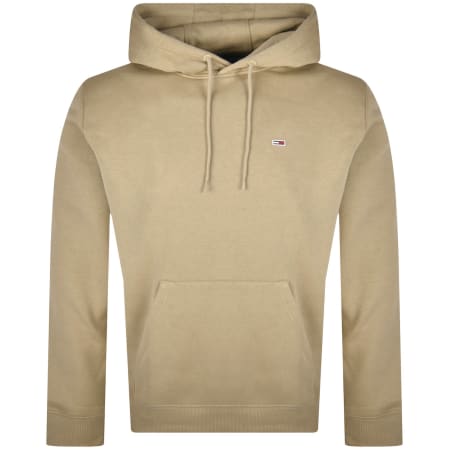 Product Image for Tommy Jeans Flag Logo Hoodie Relic Tan