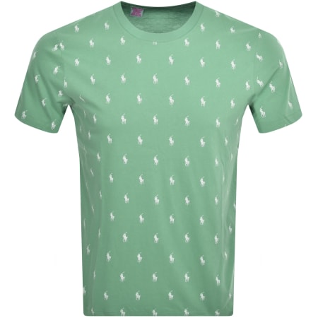 Product Image for Ralph Lauren Lounge Crew Neck T Shirt Green