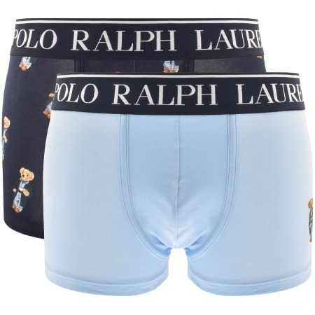 Product Image for Ralph Lauren Underwear 2 Pack Trunks Blue