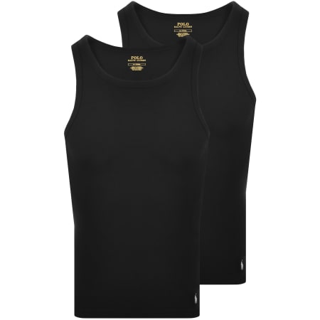 Product Image for Ralph Lauren 2 Pack Vests Black