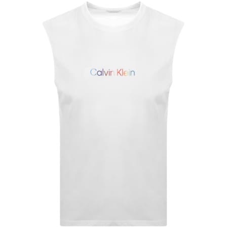 Product Image for Calvin Klein Logo Vest White