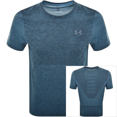Product Image for Under Armour Seamless Stride T Shirt Blue