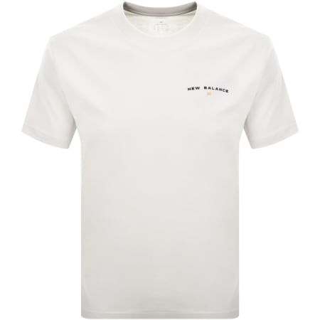 Product Image for New Balance Reimagined Graphic T Shirt Cream
