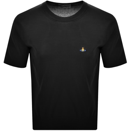 Product Image for Vivienne Westwood Logo Alex T Shirt Black