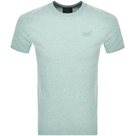 Product Image for Superdry Logo Emblem T Shirt Green