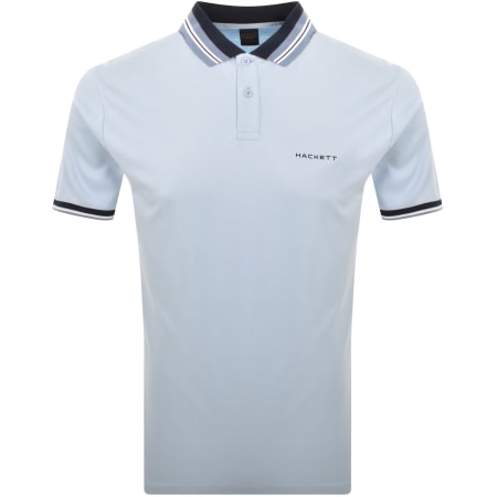 Product Image for Hackett Sport Resort Collar Polo Sky Blue