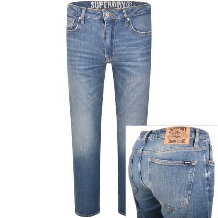 Product Image for Superdry Vintage Slim Fit Jeans Blue