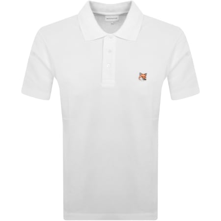 Recommended Product Image for Maison Kitsune Fox Head Polo T Shirt White