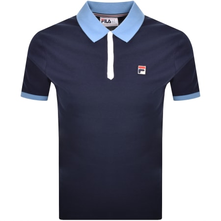 Product Image for Fila Vintage Panatta 2 Polo T Shirt Navy