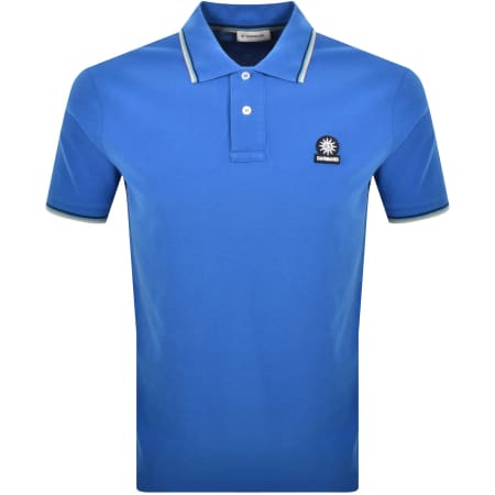 Product Image for Sandbanks Badge Logo Polo T Shirt Blue