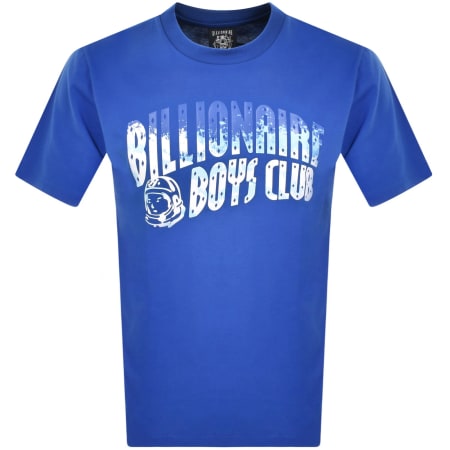Product Image for Billionaire Boys Club Wave Arch Logo T Shirt Blue