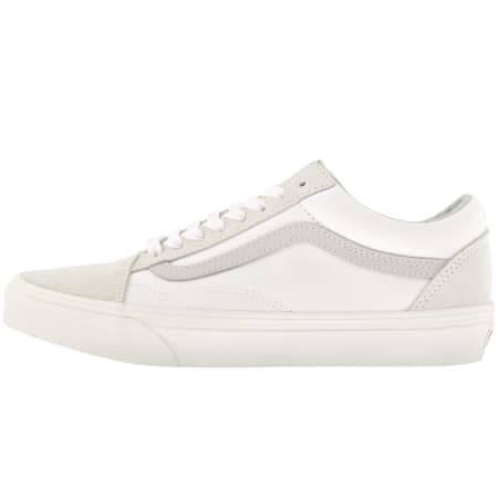 Product Image for Vans Old Skool Canvas Trainers White