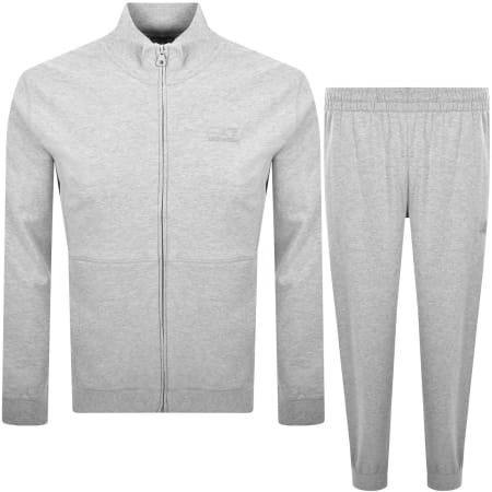 Product Image for EA7 Emporio Armani Jersey Tracksuit Grey