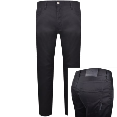 Product Image for Armani Exchange J13 Slim Fit Trousers Deep Navy