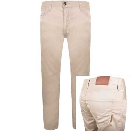 Product Image for Armani Exchange J13 Slim Fit Trousers Plaza Taupe