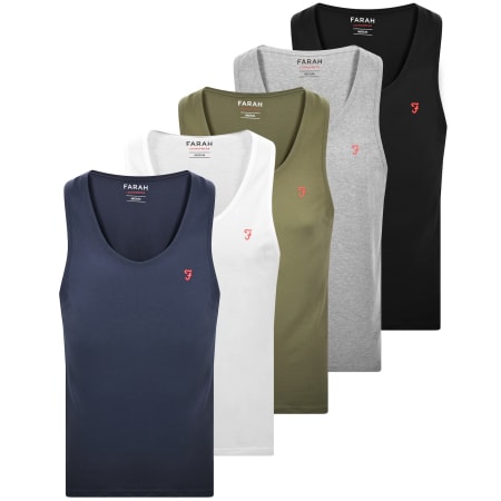 Product Image for Farah Borstein 5 Pack Vests
