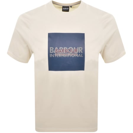 Product Image for Barbour International Moakes Graphic T Shirt Cream