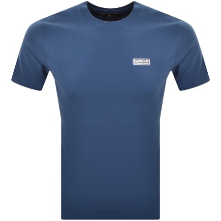 Product Image for Barbour International Small Logo T Shirt Blue