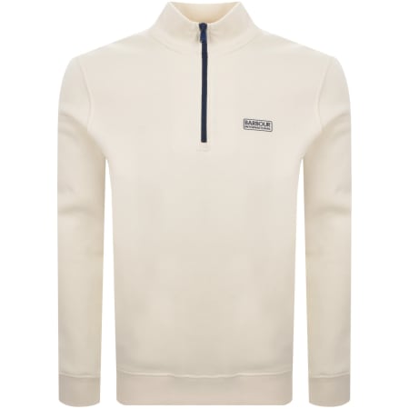 Product Image for Barbour International Clipper Sweatshirt Cream