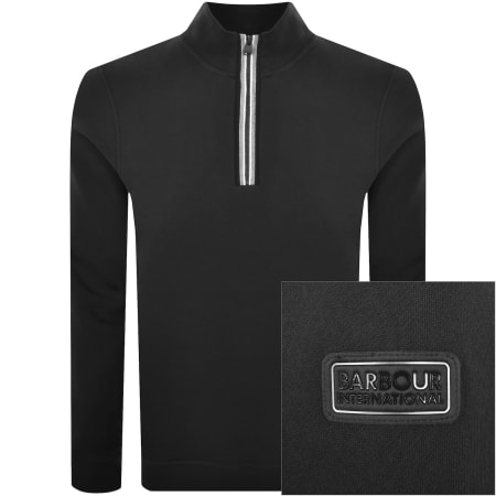 Product Image for Barbour International Rufforth Sweatshirt Black