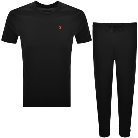 Product Image for Farah Hazra T Shirt And Joggers Set Black
