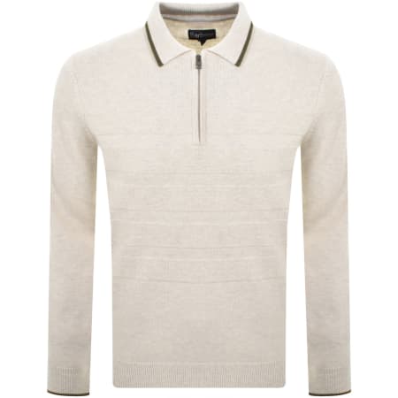 Product Image for Barbour Fenhill Knitted Polo Whisper White