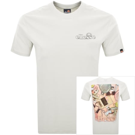 Product Image for Ellesse Memoralia Logo T Shirt White