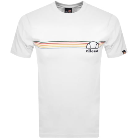 Product Image for Ellesse Lental Logo T Shirt White
