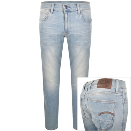 Product Image for G Star Revend Skinny Jeans Light Wash Blue