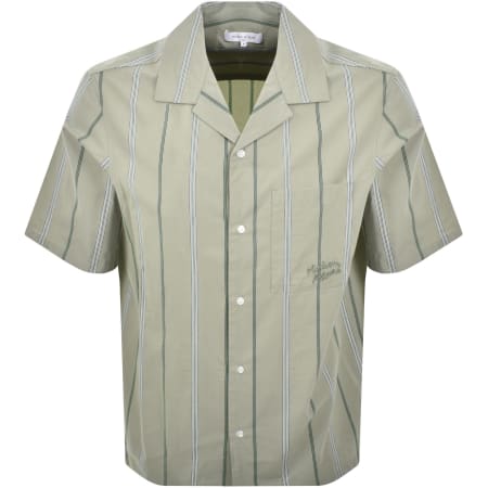Product Image for Maison Kitsune Resort Shirt Green