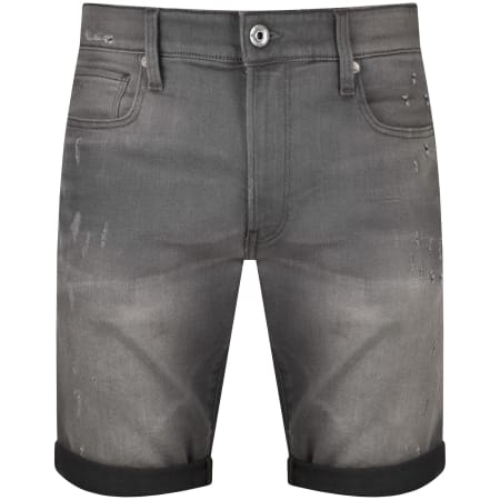 Product Image for G Star 3301 Slim Fit Denim Shorts Grey