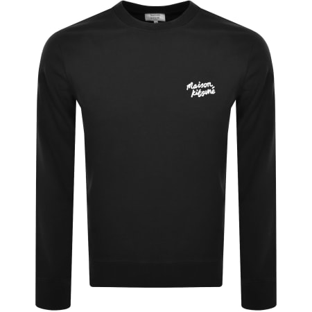 Product Image for Maison Kitsune Logo Sweatshirt Black