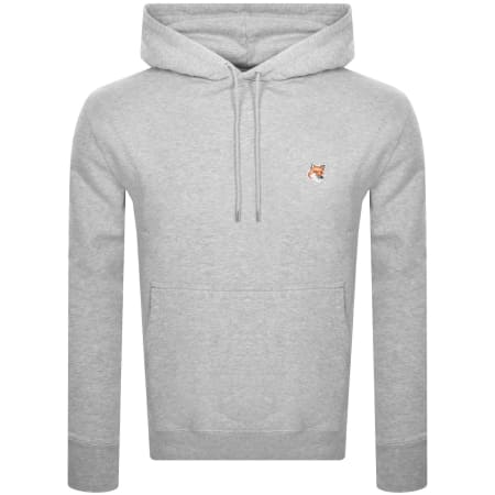 Product Image for Maison Kitsune Fox Head Hoodie Grey