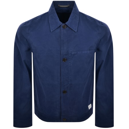 Product Image for Norse Projects Marcus Canvas Overshirt Blue
