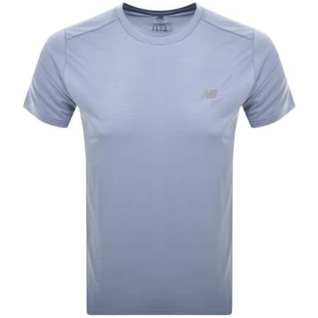 Product Image for New Balance Logo T Shirt Blue