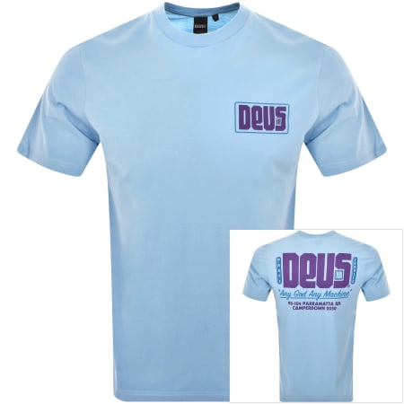 Product Image for Deus Ex Machina Outage T Shirt Blue